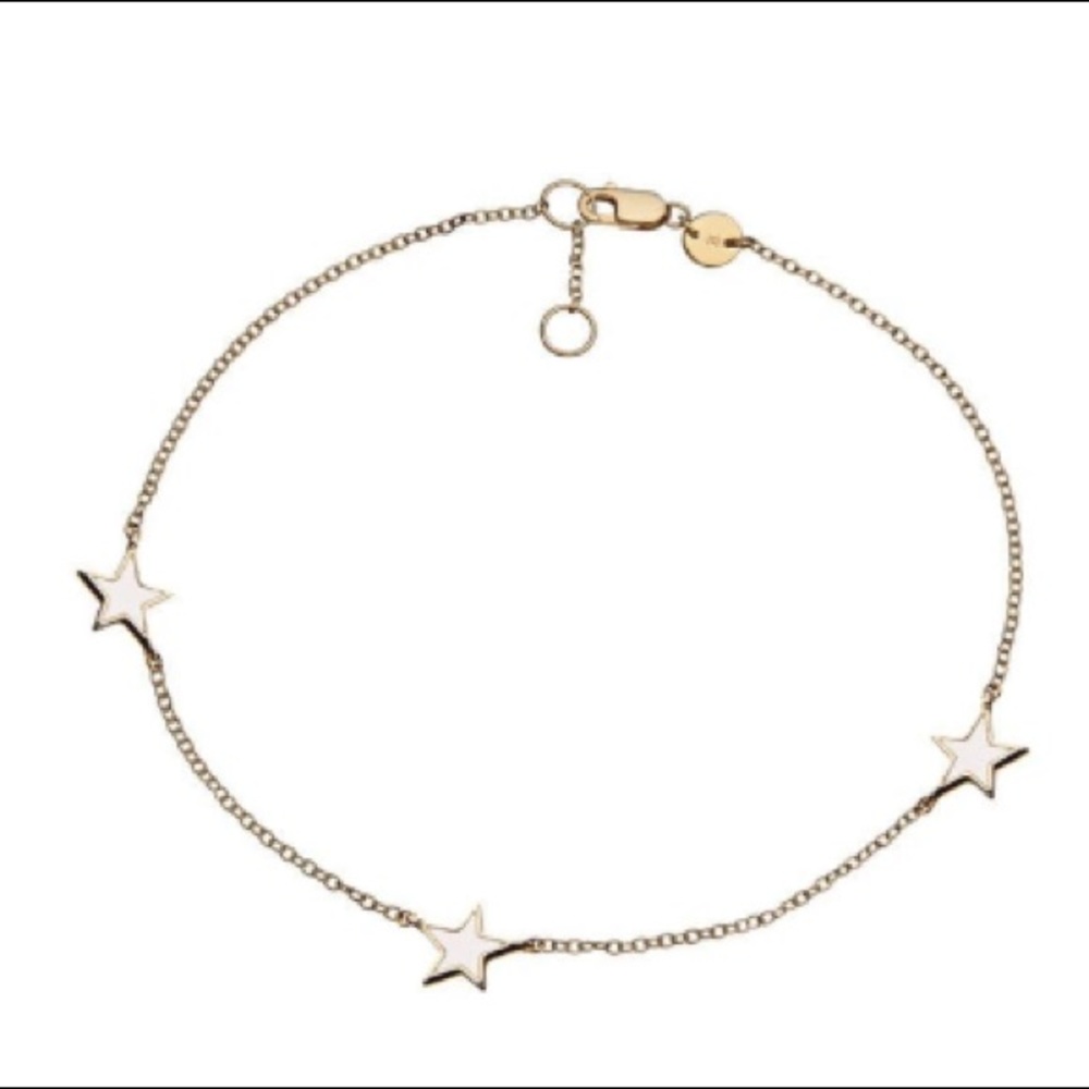 mika romy enamel anklet